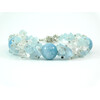 Exclusive bracelet &quot;Frozen Frost&quot; Aquamarine