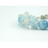 Exclusive bracelet &quot;Frozen Frost&quot; Aquamarine