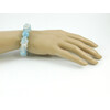 Exclusive bracelet &quot;Frozen Frost&quot; Aquamarine