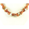 Exclusive necklace &quot;Rosie&quot; Carnelian (Collection &quot;Colors&quot;)