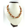 Exclusive necklace &quot;Rosie&quot; Carnelian (Collection &quot;Colors&quot;)