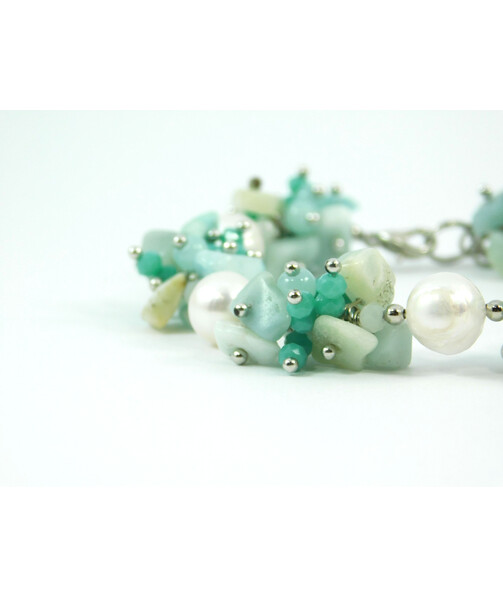 Exclusive "Pearl Symphony" bracelet, Pearls