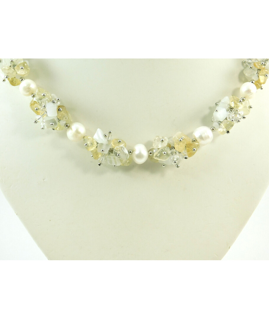 Exclusive necklace "Pearl Symphony" ("Colors" Collection)