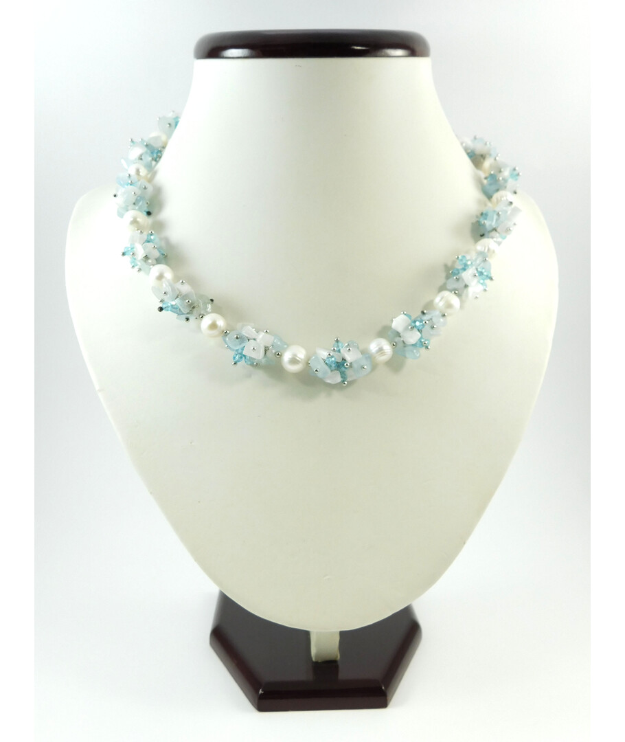 Exclusive necklace "Pearl Symphony" ("Colors" Collection)