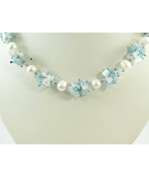 Exclusive necklace "Pearl Symphony" ("Colors" Collection)