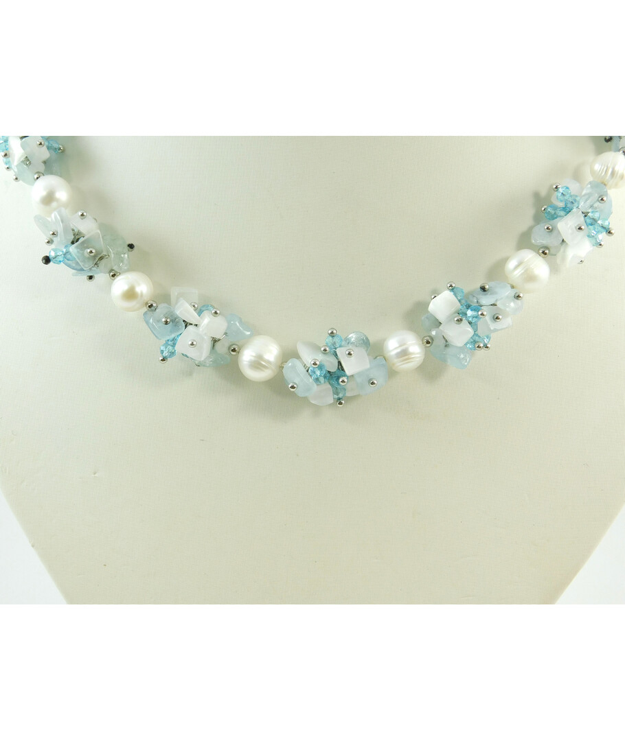 Exclusive necklace "Pearl Symphony" ("Colors" Collection)