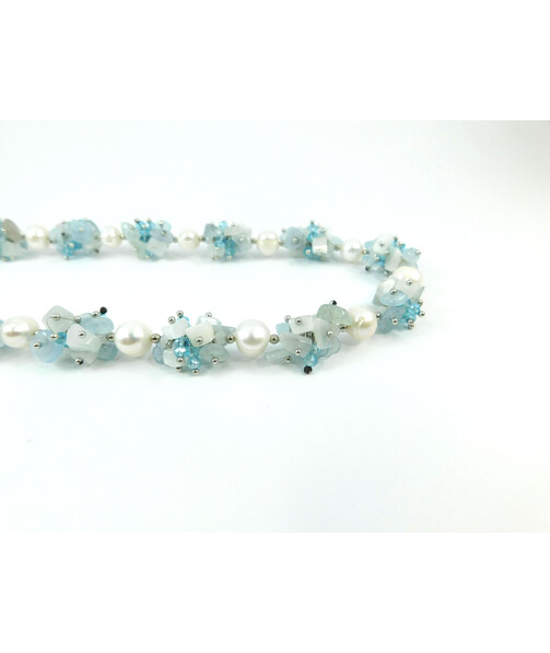 Exclusive necklace "Pearl Symphony" ("Colors" Collection)