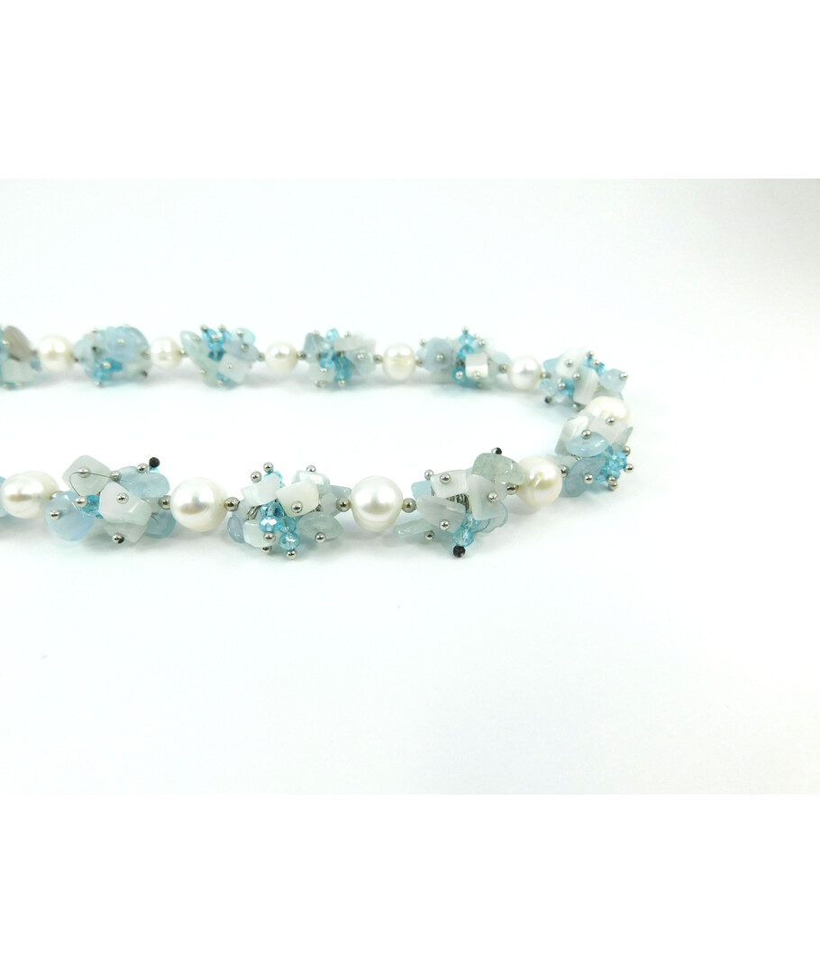 Exclusive necklace "Pearl Symphony" ("Colors" Collection)