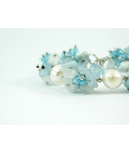 Exclusive "Pearl Symphony" bracelet, Pearls