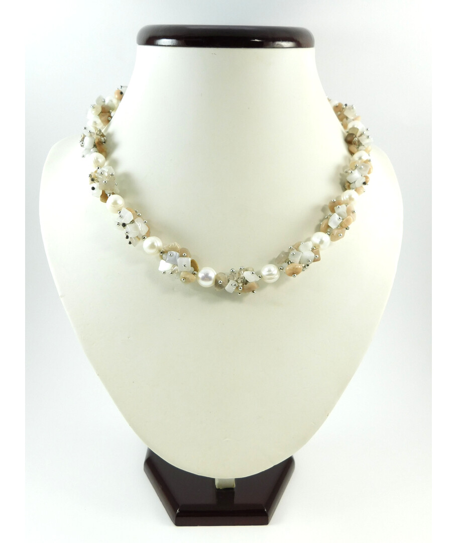 Exclusive necklace "Pearl symphony"