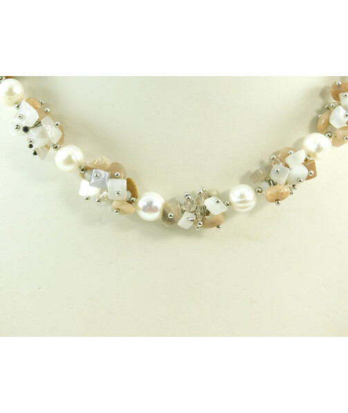 Exclusive necklace "Pearl symphony"