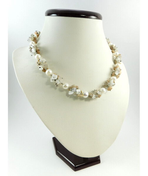 Exclusive necklace "Pearl symphony"