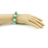 Exclusive bracelet &quot;Early snowdrop&quot; Jade