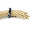 Exclusive bracelet &quot;Winter Night&quot;, Aventurine, Moonstone