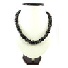 Exclusive necklace &quot;Carpathian Night&quot; Agate (&quot;Colors&quot; Collection)