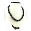 Exclusive necklace &quot;Carpathian Night&quot; Agate (&quot;Colors&quot; Collection)