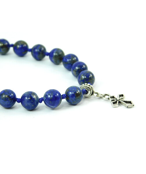 Exclusive lapis lazuli rosaries