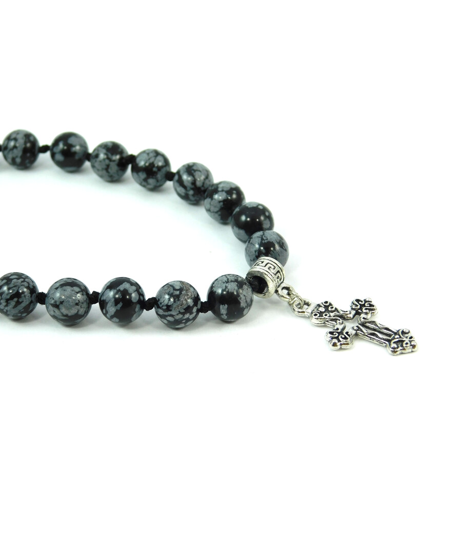 Exclusive obsidian rosaries