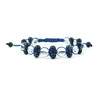 Exclusive double Shambhala &quot;Baptistry&quot; Lapis lazuli, Rock crystal