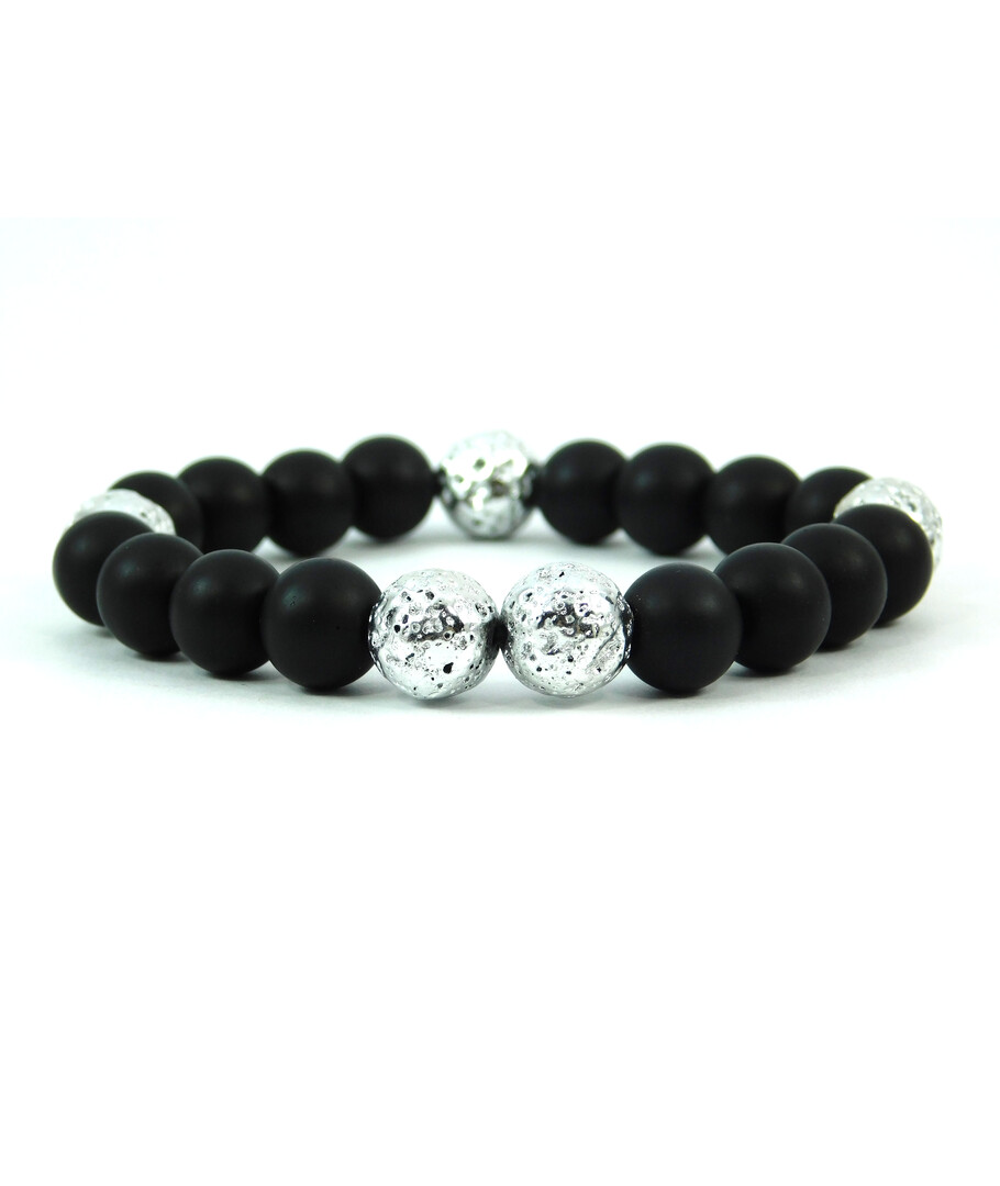 Exclusive bracelet Lava, Shungite