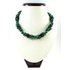 Exclusive Malachite &quot;Green Meadow&quot; necklace (&quot;Colors&quot; Collection)