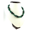 Exclusive Malachite &quot;Green Meadow&quot; necklace (&quot;Colors&quot; Collection)