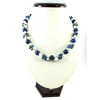 Exclusive necklace &quot;Azure river&quot; lapis lazuli (&quot;Colors&quot; collection)