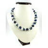 Exclusive necklace &quot;Azure river&quot; lapis lazuli (&quot;Colors&quot; collection)