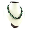 Exclusive necklace &quot;Rendezvous&quot; Chrysoprase (&quot;Colors&quot; Collection)