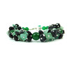 Exclusive bracelet &quot;Rendezvous&quot; Chrysoprase