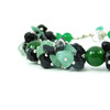 Exclusive bracelet &quot;Rendezvous&quot; Chrysoprase