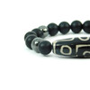 Exclusive bracelet 9 eyes Shungite, Hematite