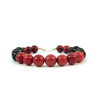 Exclusive bracelet Coral, Agate