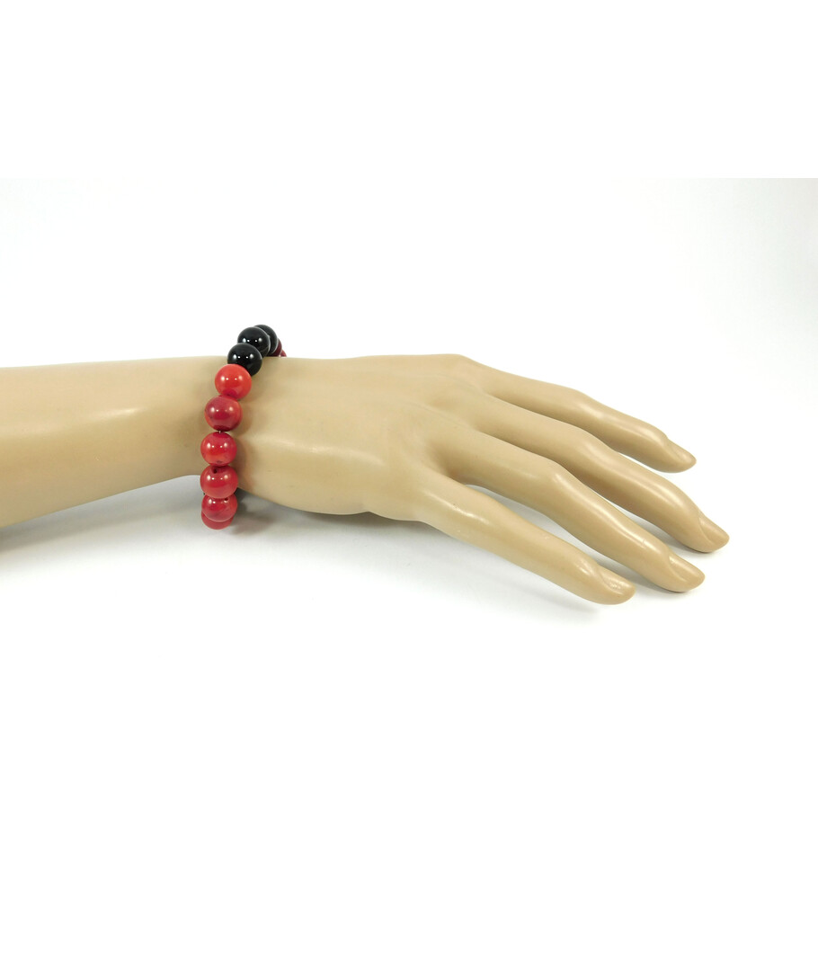 Exclusive bracelet Coral, Agate