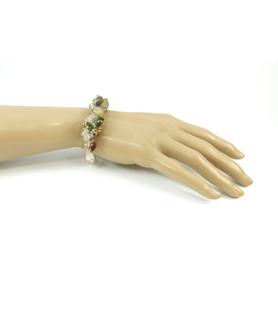 Exclusive bracelet "Ginger" Chalcedony