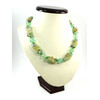 Exclusive necklace &quot;Early Spring&quot; Fluorite (&quot;Colors&quot; Collection)