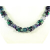 Exclusive necklace &quot;Oji&quot; Fluorite