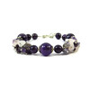 Exclusive Amethyst bracelet &quot;Flower&quot;