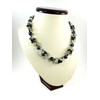 Exclusive necklace &quot;Crystal Dream&quot; Obsidian (&quot;Colors&quot; Collection)