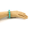 Exclusive Amazonite bracelet, silver insert