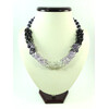 Exclusive necklace &quot;Amethyst Ombre&quot; Amethyst (Colors Collection)