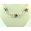 Exclusive necklace &quot;Summer Morning&quot; Rose Quartz (&quot;Colors&quot; Collection)