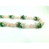 Exclusive necklace &quot;Summer Morning&quot; Rose Quartz (&quot;Colors&quot; Collection)