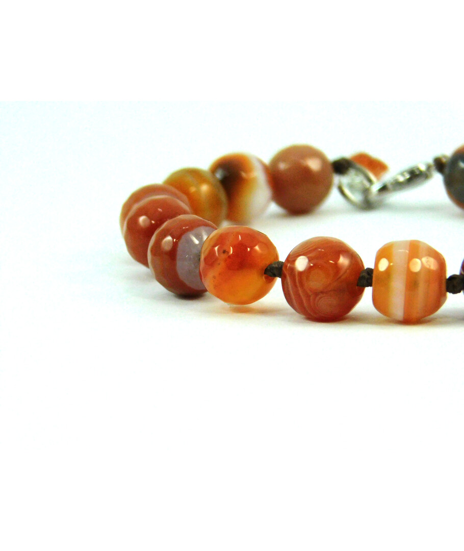 Exclusive bracelet Agate facet