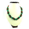 Exclusive necklace &quot;Rene&quot; Turquoise (Collection &quot;Colors&quot;)