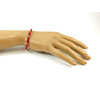 Exclusive bracelet &quot;Silver model&quot; Coral