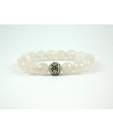 Exclusive bracelet Rose quartz facet