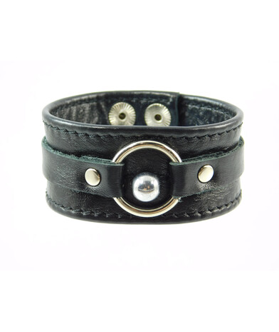 Exclusive Hematite leather bracelet