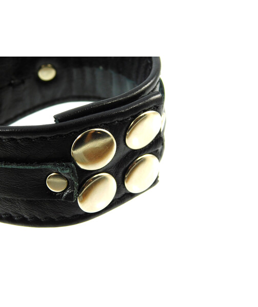 Exclusive Hematite leather bracelet