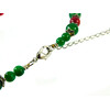 Exclusive necklace &quot;Elsa&quot; Chrysoprase, Coral (Collection &quot;Ethnica&quot;)